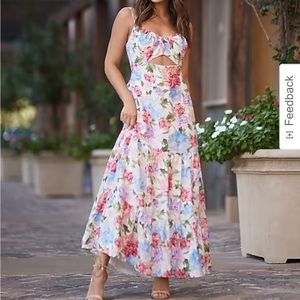 Express floral dress- worn once